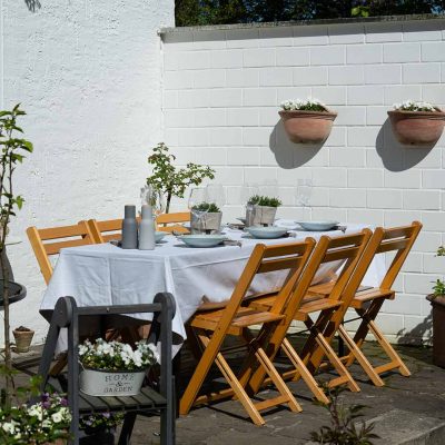 Bestuhlung Tische und Stühle